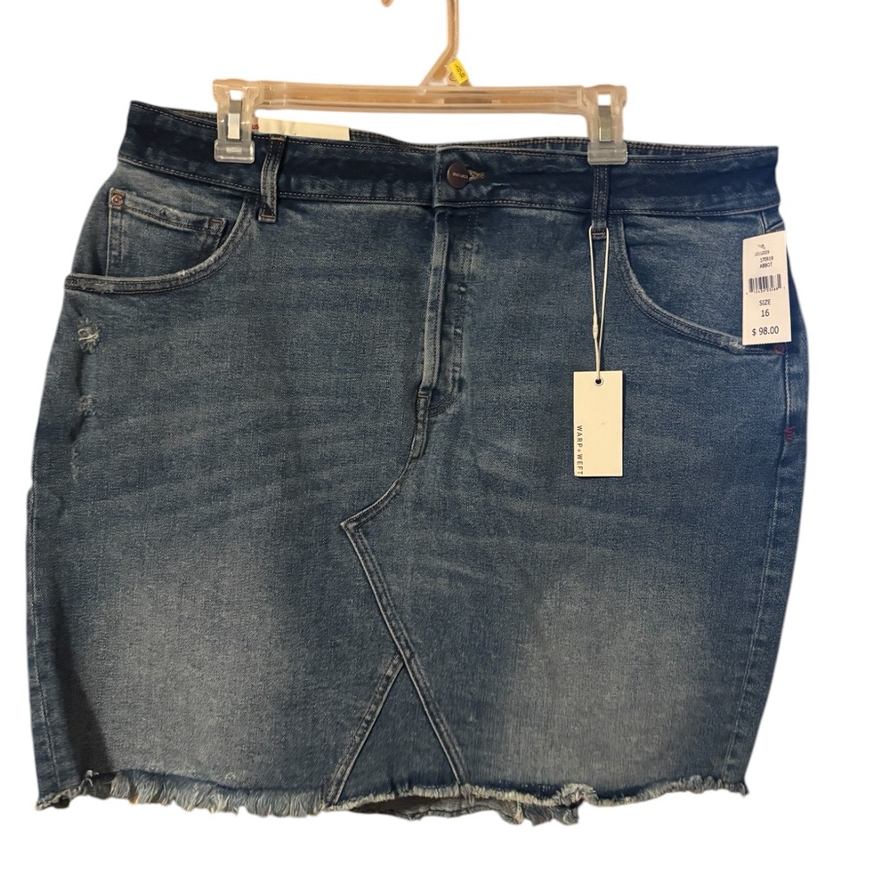 Denim Blue Skirt